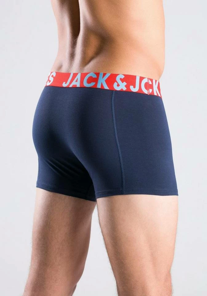 Am billigsten 🌟 Jack & Jones Boxer »JACCRAZY SOLID« (3 Stück) mit modisch buntem Webbund 🤩 3 Am billigsten 🌟 Jack & Jones Boxer »JACCRAZY SOLID« (3 Stück) mit modisch buntem Webbund 🤩 – Bild 3
