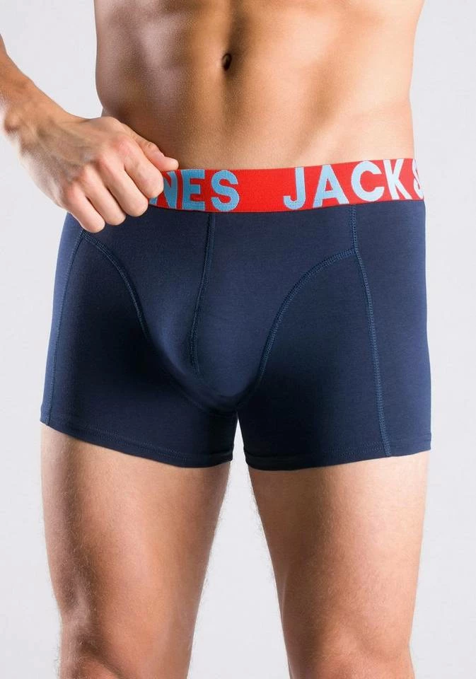Am billigsten 🌟 Jack & Jones Boxer »JACCRAZY SOLID« (3 Stück) mit modisch buntem Webbund 🤩 2 Am billigsten 🌟 Jack & Jones Boxer »JACCRAZY SOLID« (3 Stück) mit modisch buntem Webbund 🤩 – Bild 2