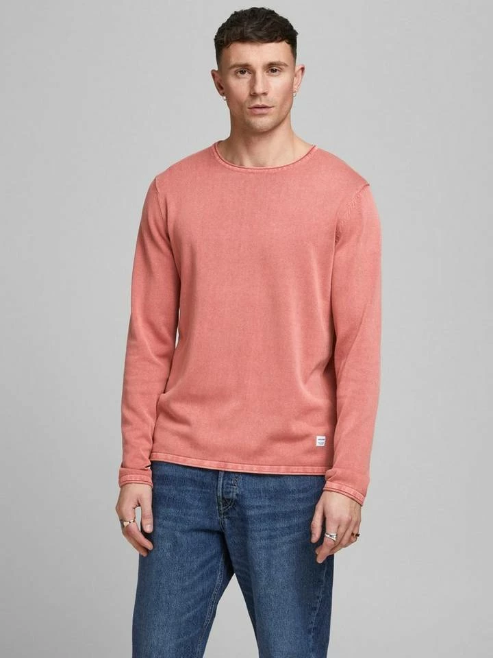 Schlussverkauf ✨ Jack & Jones Rundhalspullover »LEO« Beige, Hellblau, Chocolate Fondant, Mellow Yellow 🎉 16 Schlussverkauf ✨ Jack & Jones Rundhalspullover »LEO« Beige, Hellblau, Chocolate Fondant, Mellow Yellow 🎉 – Bild 16