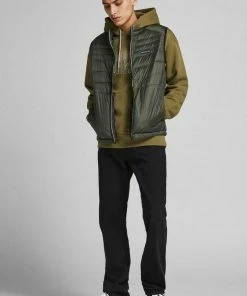 Neu 🤩 Jack & Jones Steppweste »ACE BODYWARMER COLLAR« Olivgr&uuml;n, Navy, Schwarz, Rot 💯 -Offizieller Jones-Shop 3167c079 0d45 5c8b abbe ad690042cbc3