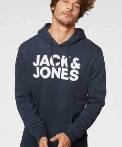 Brandneu 🥰 Jack & Jones Kapuzensweatshirt »Logo Hoodie Oldschool« Anthrazit, Dunkelblau, Weiß, Hawthorne 🥰 63 Brandneu 🥰 Jack & Jones Kapuzensweatshirt »Logo Hoodie Oldschool« Anthrazit, Dunkelblau, Weiß, Hawthorne 🥰 -Offizieller Jones-Shop 32089801