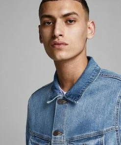 Top 10 🎁 Jack & Jones 👖 Jeansjacke »ALVIN JACKET« Hellblau, Schwarz, Black-denim 🔥 -Offizieller Jones-Shop 32685779