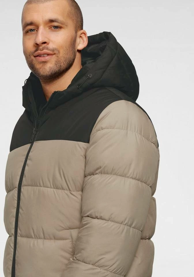 Besorgen 🎁 Jack & Jones Steppjacke »PAUL PUFFER HOOD« Beige, Schwarz, Navy, Olivgrün 🥰 4 Besorgen 🎁 Jack & Jones Steppjacke »PAUL PUFFER HOOD« Beige, Schwarz, Navy, Olivgrün 🥰 – Bild 4