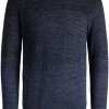 Schlussverkauf 🎁 Jack & Jones Rundhalspullover »THOMAS KNIT CREW NECK« Olivgrün, Dunkelgrau, Blau, Bordeaux ⭐