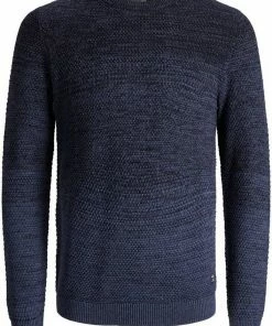 Schlussverkauf 🎁 Jack & Jones Rundhalspullover »THOMAS KNIT CREW NECK« Olivgrün, Dunkelgrau, Blau, Bordeaux ⭐