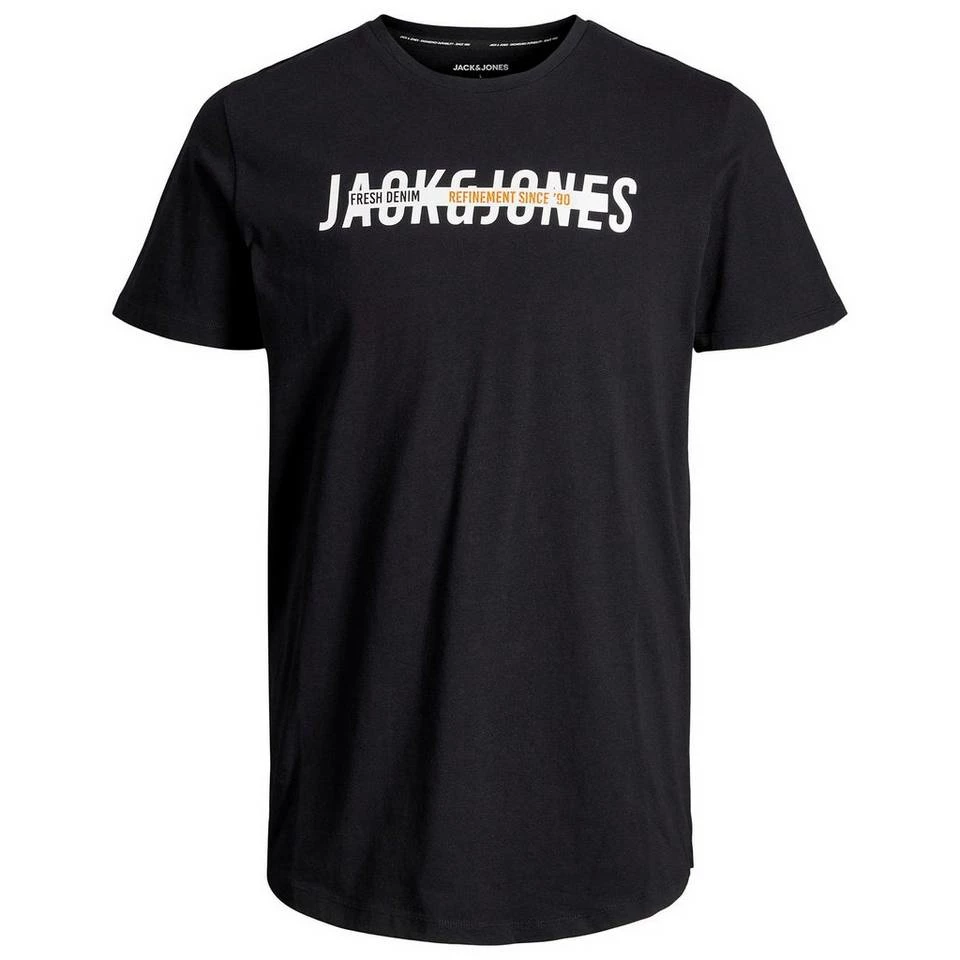 Top 10 🛒 Jack & Jones Rundhalsshirt »Herren Übergrößen T-Shirt schwarz Markenprint JJTEO Jack&Jones« ❤️ 3 Top 10 🛒 Jack & Jones Rundhalsshirt »Herren Übergrößen T-Shirt schwarz Markenprint JJTEO Jack&Jones« ❤️ – Bild 3