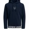 Aktion 🌟 Jack & Jones Hoodie »JACK & JONES Herren Kapuzen-Pulli Hoodie Aarons Sweat Hood Sweater Navy« 🎉