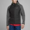 Bester Verkauf 😀 Jack & Jones Steppjacke »TOBY JACKET« Black#ft5_slash#Grey, Light Grey Melange, Navy Peony, Black#ft5_slash#Anthracite ✔️