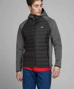 Bester Verkauf 😀 Jack & Jones Steppjacke »TOBY JACKET« Black#ft5_slash#Grey, Light Grey Melange, Navy Peony, Black#ft5_slash#Anthracite ✔️