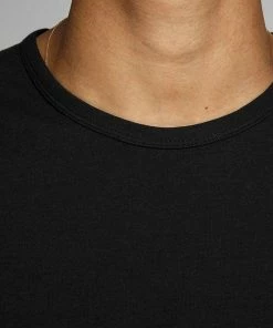 Brandneu 🧨 Jack & Jones T-Shirt »BASIC O-NECK TEE« Navy blue, Light grey melange, Optical white, Black 🎁 -Offizieller Jones-Shop 37149180