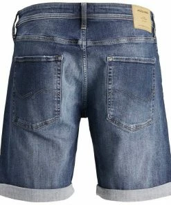 Aktion ✔️ Jack & Jones Bermudas »Rick« Blue Denim, Light Blue Denim, Black Denim, Light-blue-destroyed-Effekte ✨ -Offizieller Jones-Shop 37427674 c15f 5c93 9376 bd78755a3e3b