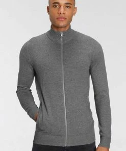 Top 10 🌟 Jack & Jones Cardigan »EMIL KNIT TURTLE ZIP CARDIGAN« Schwarz, Grau-meliert, Navy 🧨 -Offizieller Jones-Shop 379bd7eb 2f28 55ff b5cb 4673b58580ce