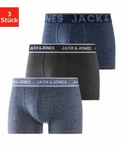 Rabatt 🥰 Jack & Jones Boxer (3 Stück) in Melange Farben 👍