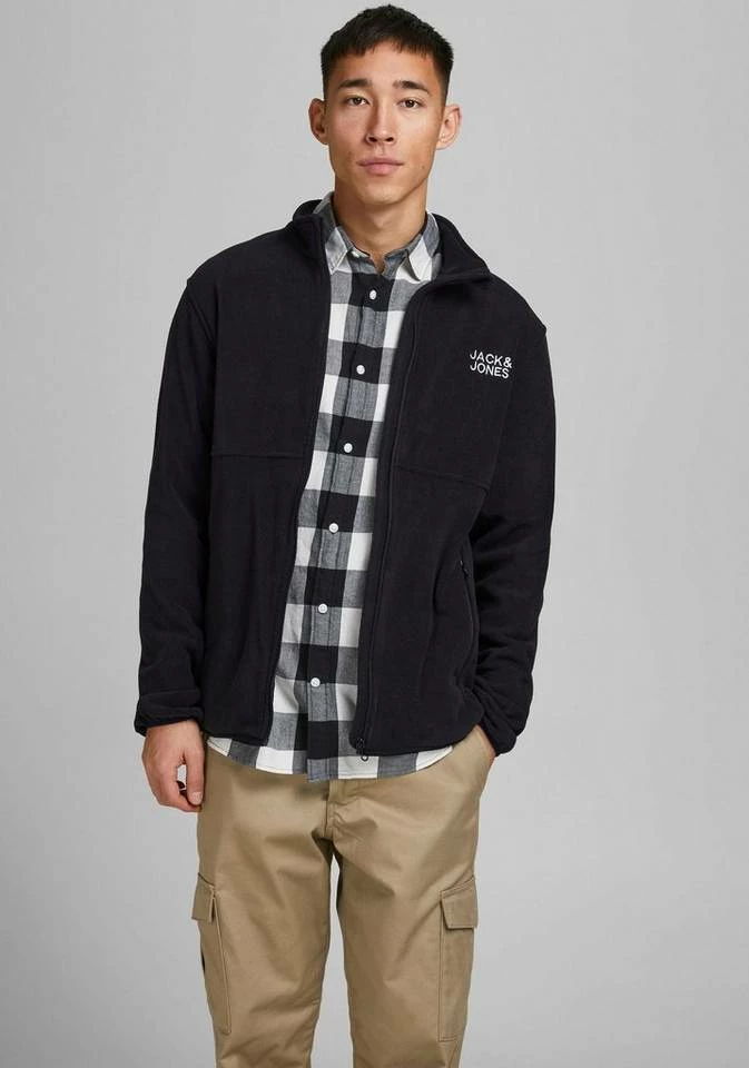 Angebote ⭐ Jack & Jones Fleecejacke »HYPE FLEECE« Schwarz, Olivgrün-schwarz, Navy-schwarz 🔔 9 Angebote ⭐ Jack & Jones Fleecejacke »HYPE FLEECE« Schwarz, Olivgrün-schwarz, Navy-schwarz 🔔 – Bild 9