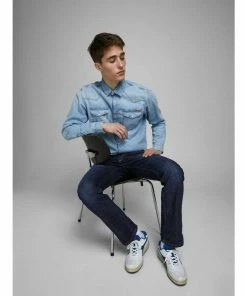 Rabatt ⭐ Jack & Jones 5-Pocket-Jeans 188779, Blue denim 💯 -Offizieller Jones-Shop 3c834b2f 773f 5031 87e3 b83d7ad0f895