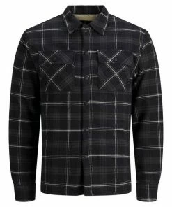 Brandneu 😉 Jack & Jones Langarmhemd »JCOKIRK TEDDY OVERSHIRT« (1-tlg) 🤩