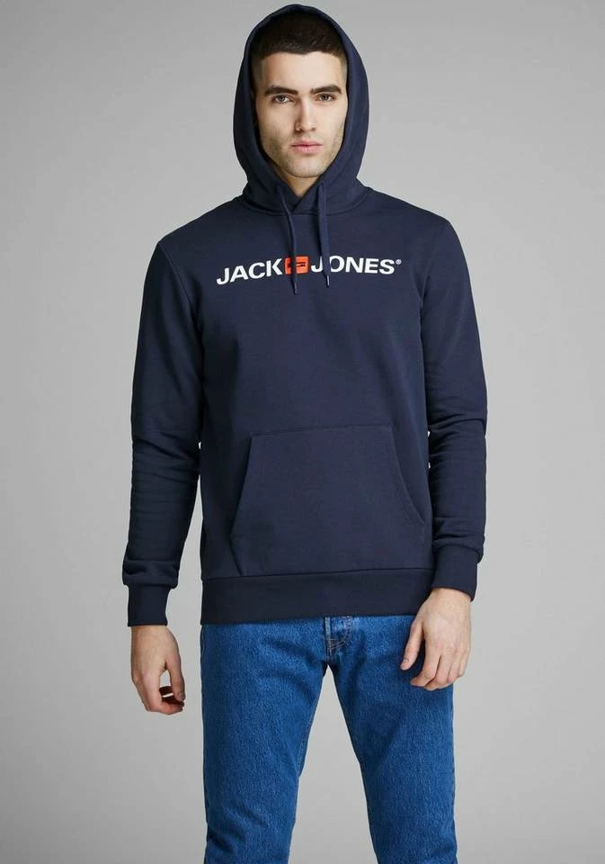 Brandneu 🥰 Jack & Jones Kapuzensweatshirt »Logo Hoodie Oldschool« Anthrazit, Dunkelblau, Weiß, Hawthorne 🥰 13 Brandneu 🥰 Jack & Jones Kapuzensweatshirt »Logo Hoodie Oldschool« Anthrazit, Dunkelblau, Weiß, Hawthorne 🥰 – Bild 13