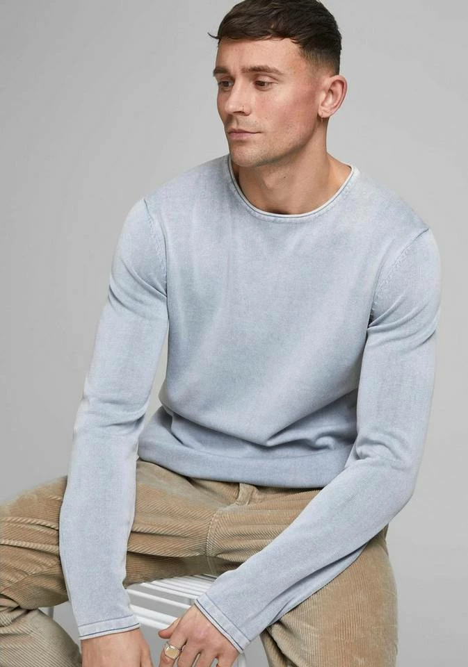 Schlussverkauf ✨ Jack & Jones Rundhalspullover »LEO« Beige, Hellblau, Chocolate Fondant, Mellow Yellow 🎉 8 Schlussverkauf ✨ Jack & Jones Rundhalspullover »LEO« Beige, Hellblau, Chocolate Fondant, Mellow Yellow 🎉 – Bild 8