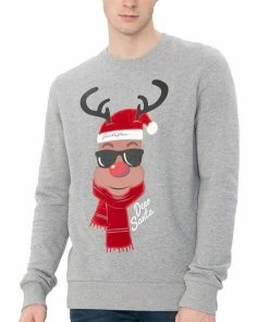Am billigsten 🎁 Jack & Jones Sweater »JACK & JONES Herren Weihnachts-Pullover Sweater Snowfall Sweat Crew Neck XMAS Sweatshirt Grau« 🧨 -Offizieller Jones-Shop 40510a46 6a14 5739 bdbd 0ad63c2e0876