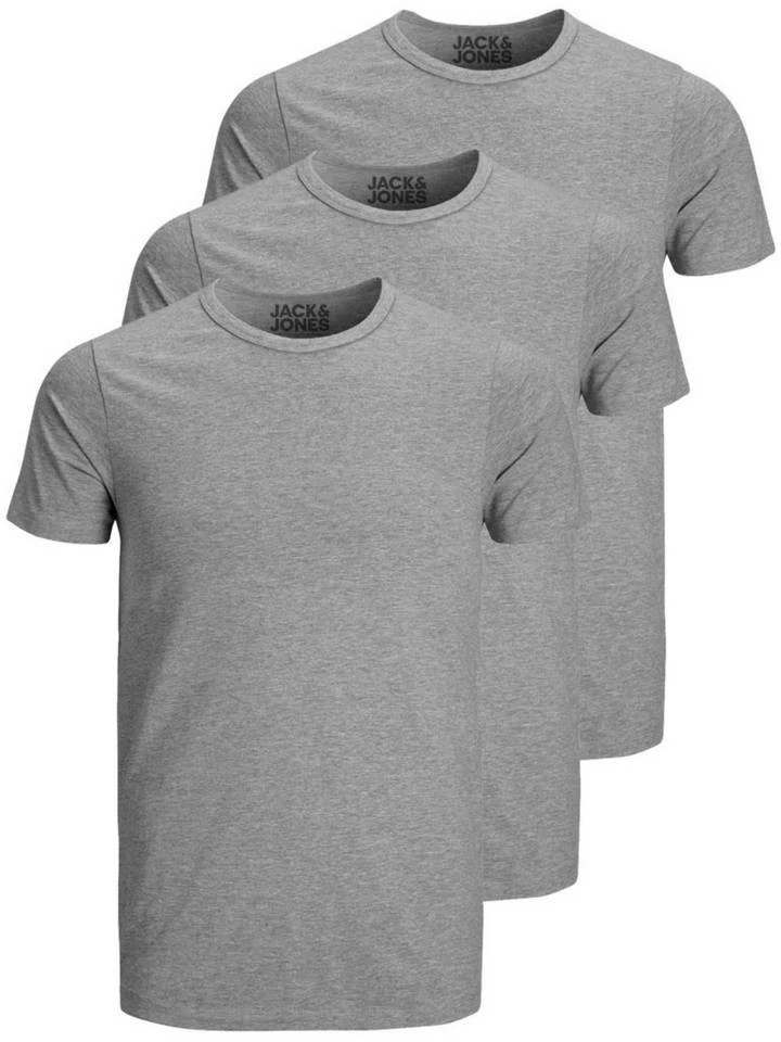 Bestes Angebot ✨ Jack & Jones T-Shirt »Basic O-Neck« (3-tlg., 3er Pack) etwas länger geschnitten, nicht zu kurz Schwarz, MIX 5(WH#ft5_slash#WH#ft5_slash#BL), Mix 2 (BL#ft5_slash#BL#ft5_slash#WH), Mix 2 (BL#ft5_slash#WH#ft5_slash#GR) ✨ 1 Bestes Angebot ✨ Jack & Jones T-Shirt »Basic O-Neck« (3-tlg., 3er Pack) etwas länger geschnitten, nicht zu kurz Schwarz, MIX 5(WH#ft5_slash#WH#ft5_slash#BL), Mix 2 (BL#ft5_slash#BL#ft5_slash#WH), Mix 2 (BL#ft5_slash#WH#ft5_slash#GR) ✨