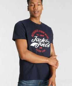 Beste Bewertungen von ⭐ Jack & Jones T-Shirt »BRAT TEE« mit Logoprint Schwarz, Beige, Graublau, Navy 🛒 -Offizieller Jones-Shop 44255610 8f55 5a56 8622 fe763d98cd3c