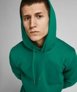 Bester Verkauf 🔔 Jack & Jones Kapuzensweatshirt »BASIC SWEAT HOOD« Verdant Green, Black, Navy, Hellgrau-meliert 🔔 -Offizieller Jones-Shop 4619e2bb d8ee 4cd3 ae9a 59aa3f2cc7a6
