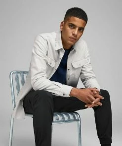 Auslauf 🔔 Jack & Jones Streifenhemd »Jack & Jones Herren Freizeithemd 👚 Shirt mit langen Ärmeln, grau« 🔥 -Offizieller Jones-Shop 46cde49e 3c11 53f5 bf1f 8f44aa80f1ac