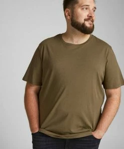 Aktion 😍 Jack & Jones T-Shirt »ORGANIC BASIC TEE« bis Größe 6XL Navy, Natur, Olivgr&uuml;n, Schwarz 🎁 -Offizieller Jones-Shop 4756e866 60b7 52a1 baea 016e1b908026