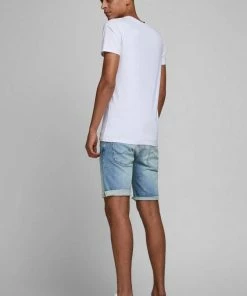 Billig 🔔 Jack & Jones 👖 Jeansbermudas »RICK JORG SHORTS« 😍