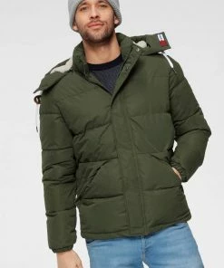 Bester Verkauf 🎉 Jack & Jones Steppjacke »EFDEY PUFFER JACKET« Schwarz, Olivgrün, Navy 🥰