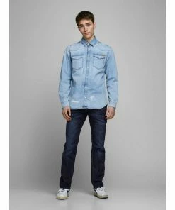 Rabatt ⭐ Jack & Jones 5-Pocket-Jeans 188779, Blue denim 💯 -Offizieller Jones-Shop 4c02e1e8 a777 53cf 95a5 40857f4100de