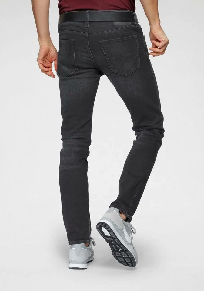 Brandneu 😀 Jack & Jones Slim-fit-Jeans »TIM JJORIGINAL« Black-denim, Blue-destroyed-Effekte, Dark-blue 🛒 2 Brandneu 😀 Jack & Jones Slim-fit-Jeans »TIM JJORIGINAL« Black-denim, Blue-destroyed-Effekte, Dark-blue 🛒 – Bild 2