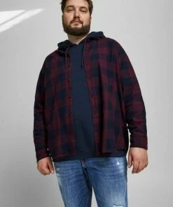 Billig 🤩 Jack & Jones Karohemd »GINGHAM TWILL 👚 SHIRT« Bis Größe 6XL Rot-kariert, Bordeaux-kariert, Olivgrün-kariert ❤️ -Offizieller Jones-Shop 4de02eb1 3450 5a5b 9498 62d959f9a3bb