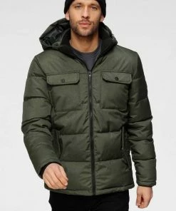 Schlussverkauf 🔥 Jack & Jones Steppjacke »RONALD PUFFER« Navy, Schwarz, Olivgrün, Light Grey Melange 🧨