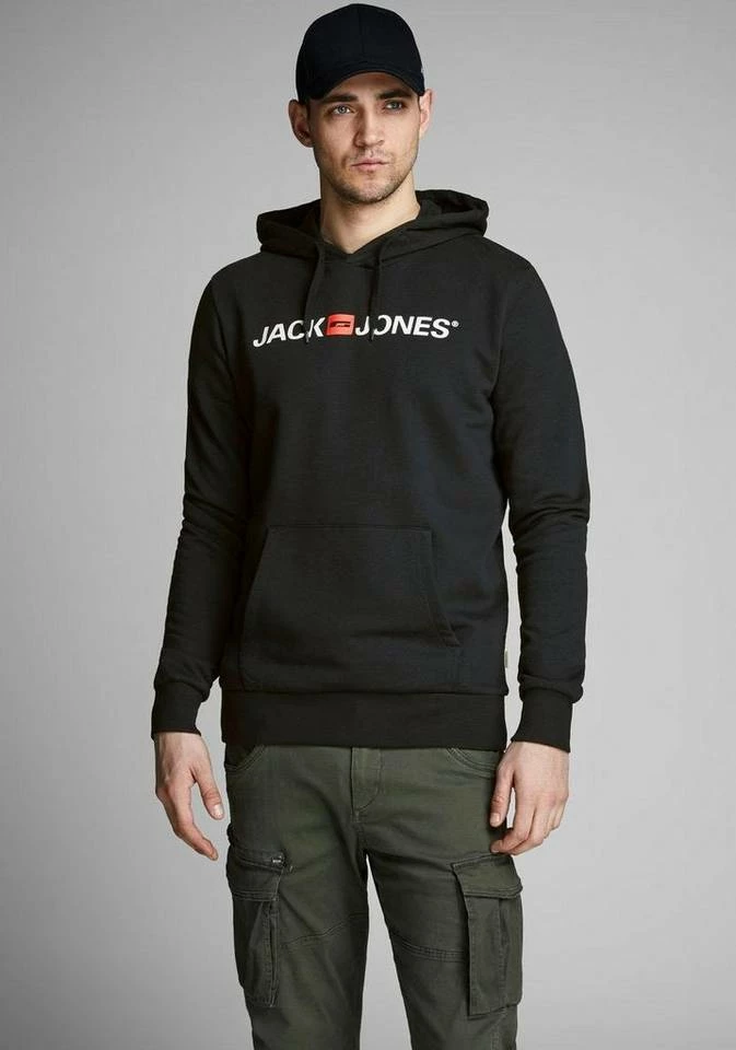 Brandneu 🥰 Jack & Jones Kapuzensweatshirt »Logo Hoodie Oldschool« Anthrazit, Dunkelblau, Weiß, Hawthorne 🥰 1 Brandneu 🥰 Jack & Jones Kapuzensweatshirt »Logo Hoodie Oldschool« Anthrazit, Dunkelblau, Weiß, Hawthorne 🥰