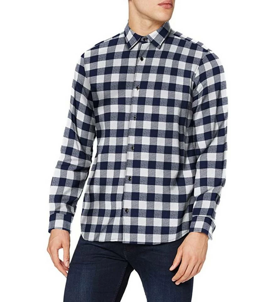 Bestes Angebot ✔️ Jack & Jones Langarmhemd »JACK & JONES Herren Karo-Hemd Flanell Langarm-Hemd Jan 👕 Shirt Longsleeve Freizeit-Hemd Blau/Weiß« 🔥 1 Bestes Angebot ✔️ Jack & Jones Langarmhemd »JACK & JONES Herren Karo-Hemd Flanell Langarm-Hemd Jan 👕 Shirt Longsleeve Freizeit-Hemd Blau/Weiß« 🔥