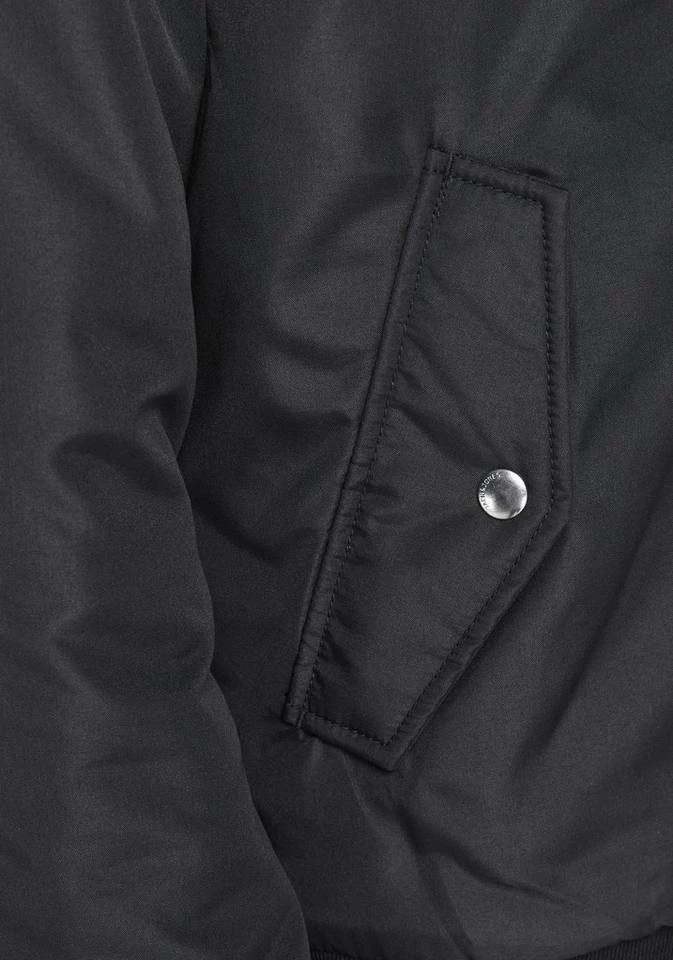 Billig 🥰 Jack & Jones Bomberjacke »FLYNN HODDED BOMBER« Schwarz, Olivgrün 👏 6 Billig 🥰 Jack & Jones Bomberjacke »FLYNN HODDED BOMBER« Schwarz, Olivgrün 👏 – Bild 6