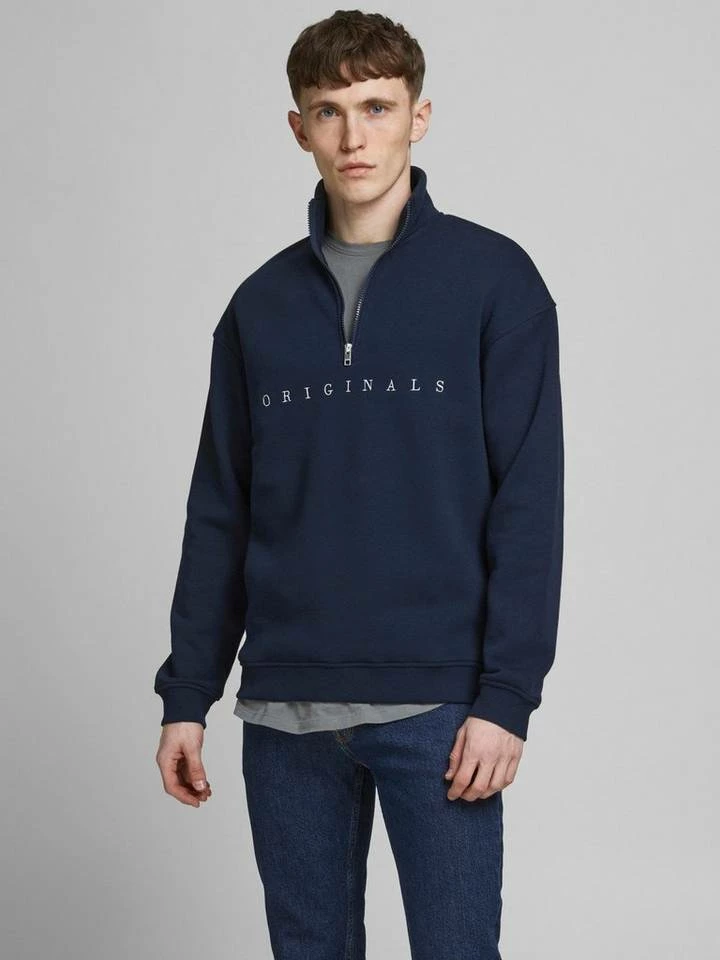 Besorgen 🔔 Jack & Jones Sweatshirt »JORCOPENHAGEN Half Zip« Grau, Navy 👏 7 Besorgen 🔔 Jack & Jones Sweatshirt »JORCOPENHAGEN Half Zip« Grau, Navy 👏 – Bild 7