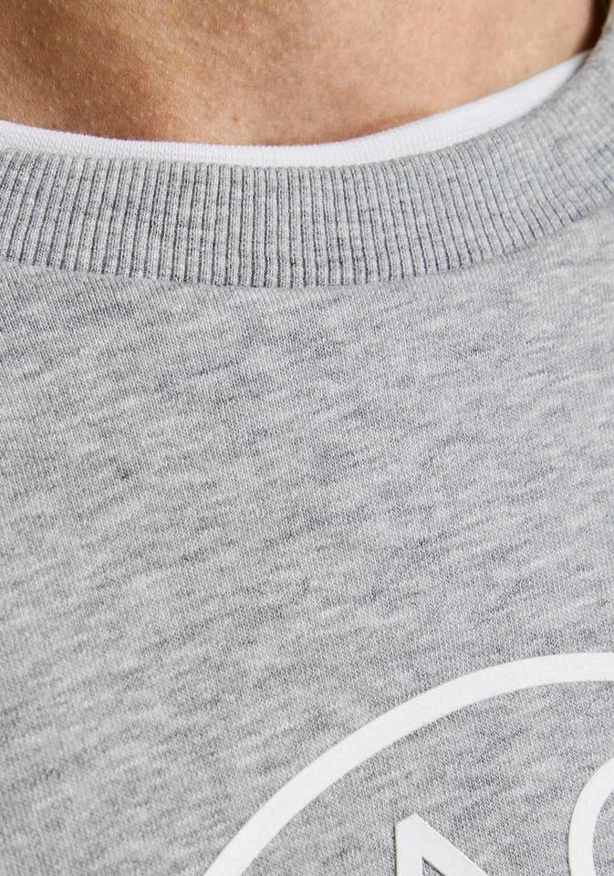 Bester Verkauf 🔔 Jack & Jones Sweatshirt »MISARI SWEAT CREW NECK« Hellgrau-meliert, Navy 🌟 4 Bester Verkauf 🔔 Jack & Jones Sweatshirt »MISARI SWEAT CREW NECK« Hellgrau-meliert, Navy 🌟 – Bild 4