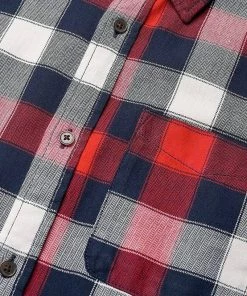 Aktion 🤩 Jack & Jones Langarmhemd »JACK & JONES Herren Karo-Hemd Orchester 👚 Shirt Spain Langarm-Hemd Rot/Weiß/Blau« ⭐ -Offizieller Jones-Shop 5cbb45ab db1d 5739 81eb eb848f44f726