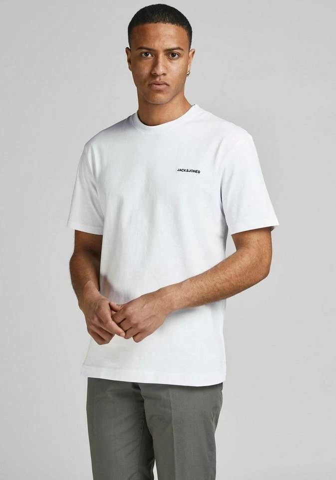 Aktion 🧨 Jack & Jones T-Shirt »CORP EMB TEE« Hellblau, Schwarz, Weiß 🌟 8 Aktion 🧨 Jack & Jones T-Shirt »CORP EMB TEE« Hellblau, Schwarz, Weiß 🌟 – Bild 8