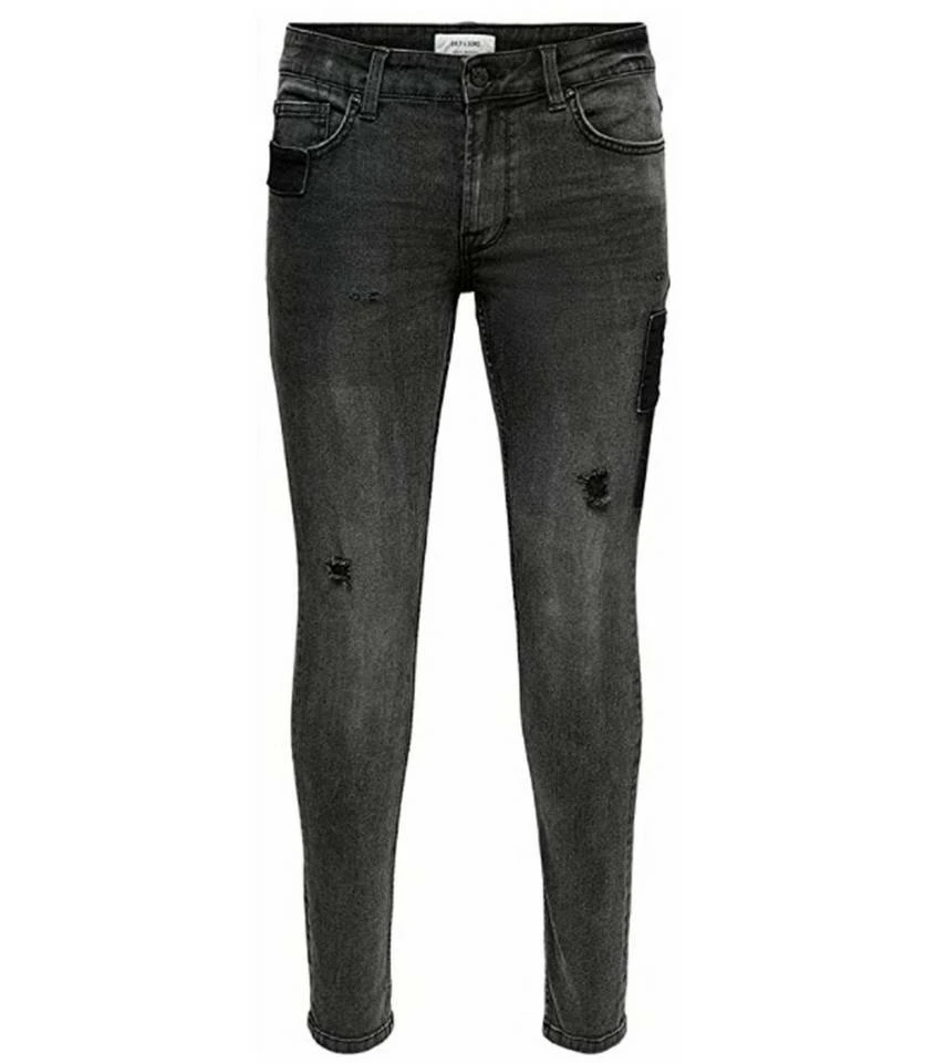 Brandneu 🛒 Jack & Jones Stoffhose »JACK & JONES Herren 5-Pocket-Jeans Slim Fit Hose Warp Freizeit-Hose Schwarz« 🌟 4 Brandneu 🛒 Jack & Jones Stoffhose »JACK & JONES Herren 5-Pocket-Jeans Slim Fit Hose Warp Freizeit-Hose Schwarz« 🌟 – Bild 4