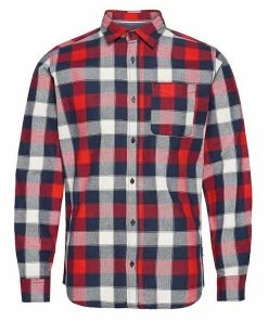 Aktion 🤩 Jack & Jones Langarmhemd »JACK & JONES Herren Karo-Hemd Orchester 👚 Shirt Spain Langarm-Hemd Rot/Weiß/Blau« ⭐ -Offizieller Jones-Shop 5d567ac7 4a2a 5126 8a1b c510a6a8cb24