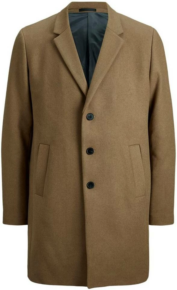 Neu 😍 Jack & Jones Wollmantel »MOULDER WOOL 🧥 COAT« Khaki, Schwarz 🎁 6 Neu 😍 Jack & Jones Wollmantel »MOULDER WOOL 🧥 COAT« Khaki, Schwarz 🎁 – Bild 6