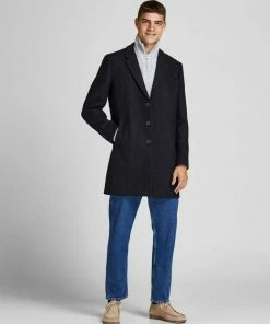 Angebote ✔️ Jack & Jones Wollmantel »JJEMOULDER« (1-tlg) Greige, Dark navy, Dark Grey 🛒 -Offizieller Jones-Shop 61df1ad1 75d2 4528 b18c 3951c5a758b0