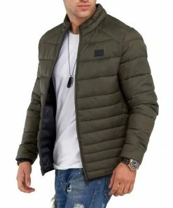 Top 10 👍 Jack & Jones Steppjacke »PUFFER« mit kleinem Logo-Patch Dunkelblau-mehrfarbig, Dunkelblau, Olivgrün, Dunkelgrau 🌟 -Offizieller Jones-Shop 61f06782 8488 55d8 a3b5 df8c491db446