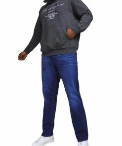 Billig ⭐ Jack & Jones Stoffhose »JACK & JONES +Fit Herren Slim Fit-Jeans 5-Pocket-Hose Glenn GE 106 Indigo Knit Große Größe 👖 Jeans-Hose Blau« ⭐ -Offizieller Jones-Shop 64276018 a4f9 55a1 b256 7302a38a62d9