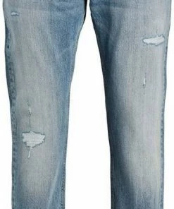 Auslauf 🧨 Jack & Jones Comfort-fit-Jeans »MIKE« Unbekannt, Hellblau, Denim-blue, Blue-denim 😉