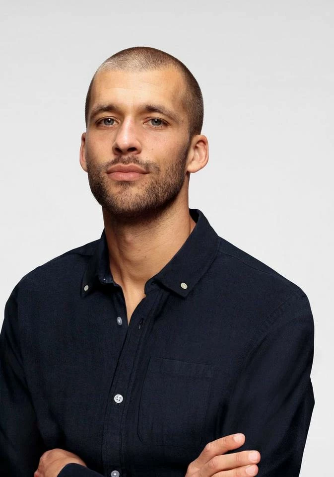 Beste Bewertungen von ⌛ Jack & Jones Langarmhemd »CLASSIC HERRINGBONE 👕 SHIRT« Weiß, Navy 💯 3 Beste Bewertungen von ⌛ Jack & Jones Langarmhemd »CLASSIC HERRINGBONE 👕 SHIRT« Weiß, Navy 💯 – Bild 3