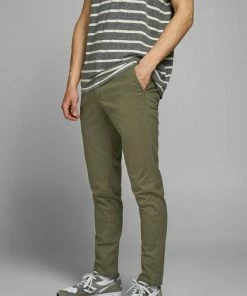 Beste Bewertungen von 🌟 Jack & Jones Chinohose »Marco Bowie Chino« Zimt, Schwarz, Beige, Olivgrün ✨